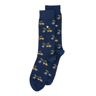 Sokken Alfredo Gonzales bicycle - L, Navy