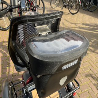 Tas houder Klickfix / Ortlieb voor Van Raam - Vossebeld Elektrische Fietsen 
